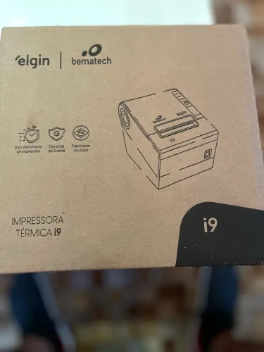 Impressora i9 FULL ELGIN (usb, serial e Ethernet) 