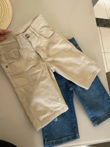 Shorts jeans menino