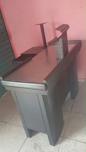 Balcão caixa de supermercado