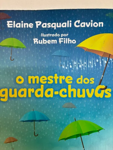 livro infantil o mestre dos guarda-chuvas paulus