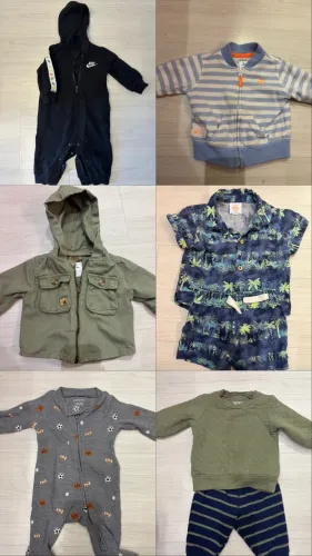 Lote de roupas carters 0-3 m