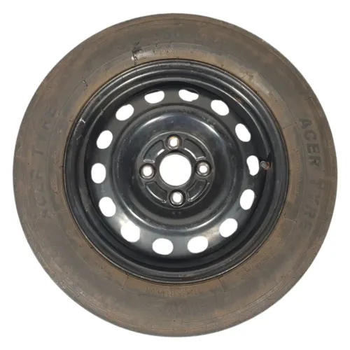 Roda Estepe Aro 14 Honda Civic G6 1997 A 2000 Pneu Ruim Preto