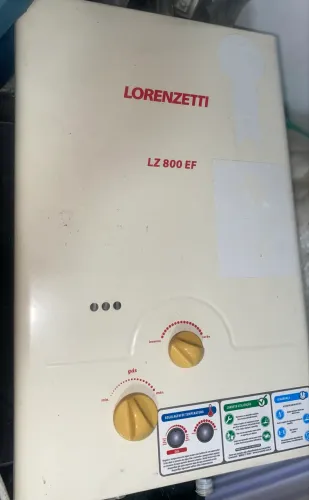 Aquecedor d?água a gás 