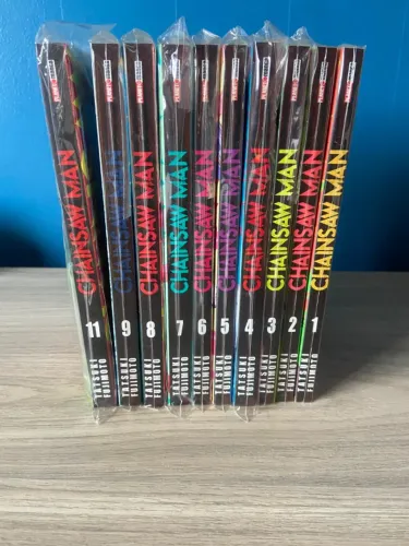 chainsaw man coleção incompleta