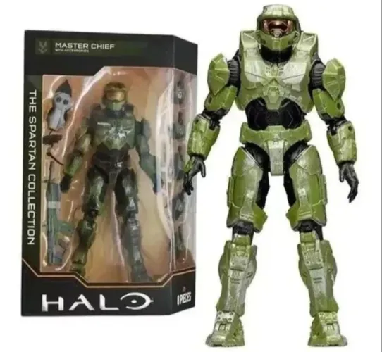 Halo Master Chief The Spartan Collection Jazwares Acrion Figure