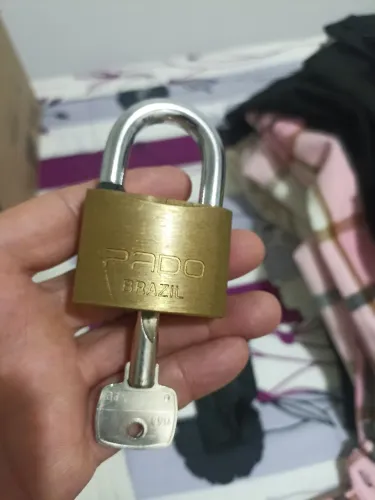 Cadeado Pado com chave terra LT 50