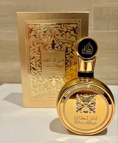 PERFUME ÁRABE FAKHAR LATTAFA GOLD ORIGINAL 100ML | ALTA FIXAÇÃO | LACRADO