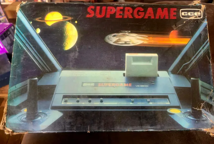 CCE SUPERGAME VG-2800 ? VIDEOGAME VINTAGE COMPLETO NA CAIXA, ESTADO DE NOVO!
