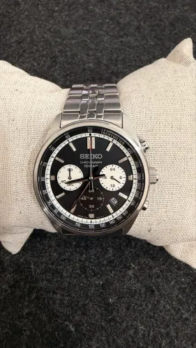 Relógio Seiko Chronograph SSB429 (SSB429P1) - Full Set