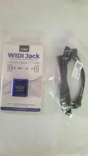 WIDI Jack + 2 cabos P2 midi 