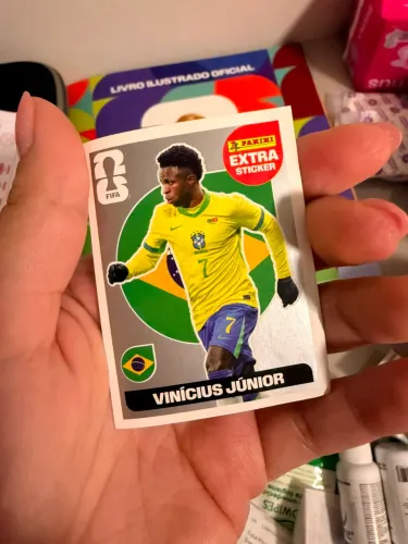 Figurinha Legend Prata Vini Jr