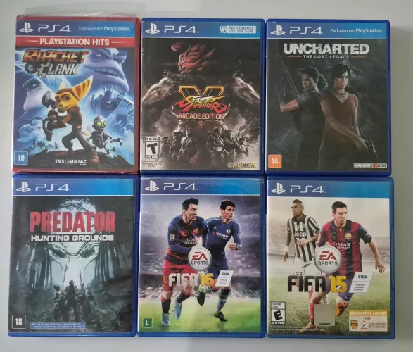 Lote de Jogos (PS4)