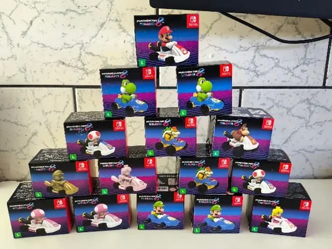 Coleção McDonald's Mario Kart 2024 - Nintendo Switch ( 10 UNIDADES )