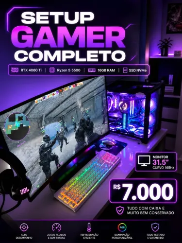 Pc gamer completo