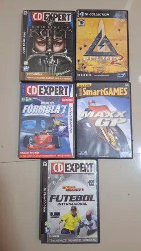 Lote de jogos de pc-