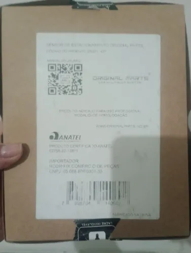Sensor de estacionamento automotivo