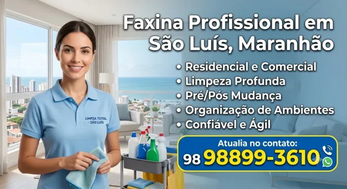 Faço faxina!!