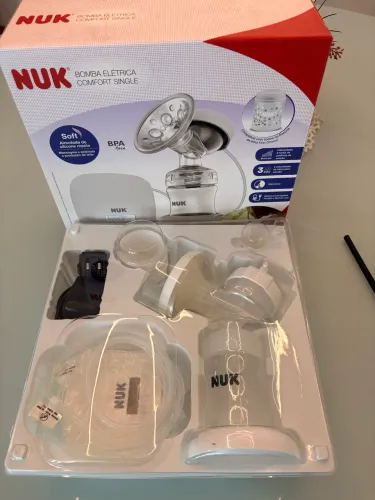 Bomba Extratora de Leite Elétrica Comfort Single - NUK