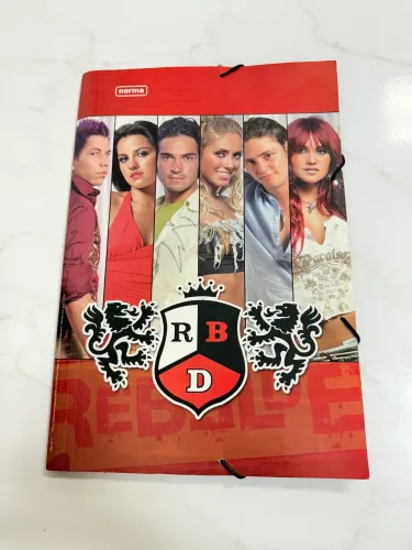 (RARO) PASTA RBD / REBELDE OFICIAL