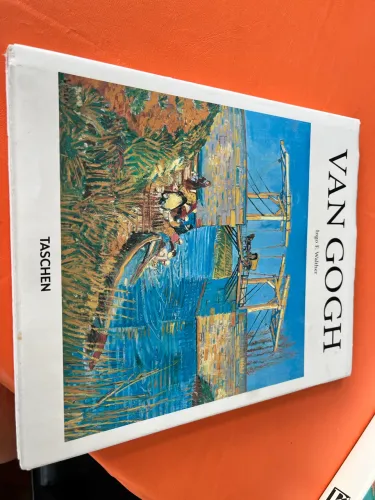 Livro Van Gogh em francês , capa dura 