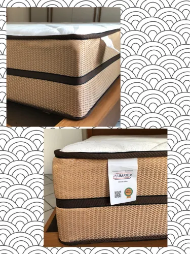 Colchão de casal Plumatex