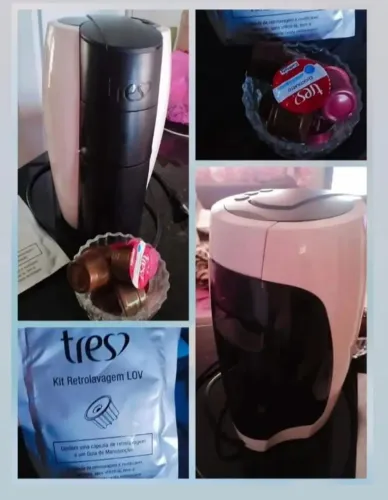 CAFETEIRA LOVE 3 CORAÇÕES
