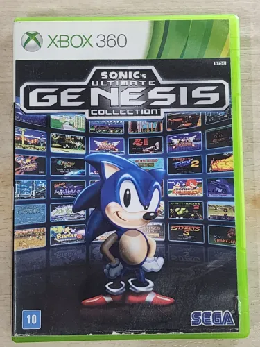 Os jogos classicos de mega drive para xbox 360