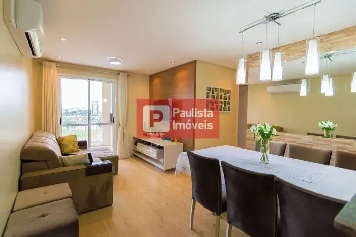 Apartamento à venda, 3 DORMITORIOS 1 SUITE LIVING TERRACO GOURMET SANTO AMARO73 M² Área Út