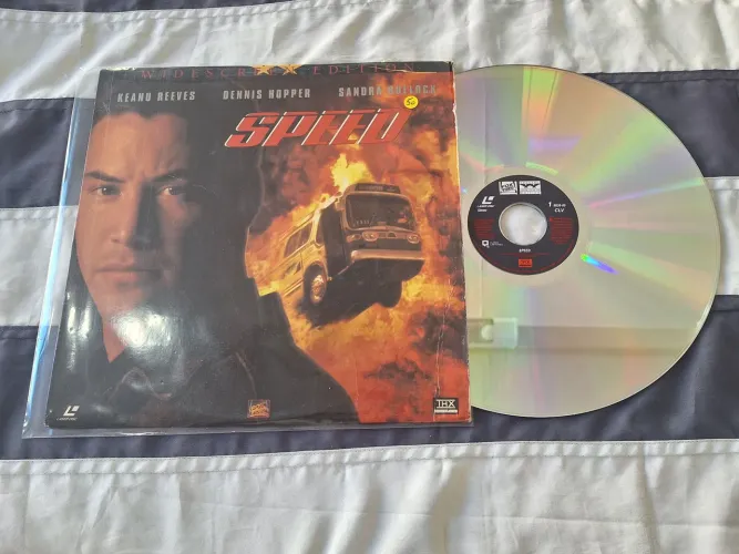 LaserDisc Speed Original Filme de Ação Colecionável