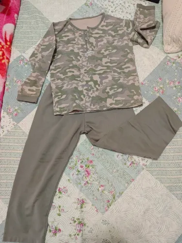 Pijama camuflado infantil 