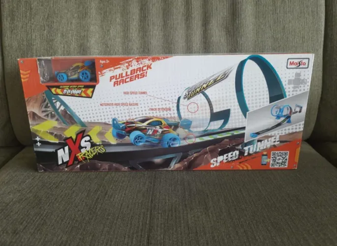 Pista Maisto carrinho incluso <br>NXS Racers Speed Túnel<br><br>Nova, na embalagem lacrada <br><br>60,00