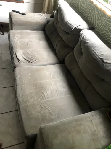 Sofá 3 lugares retrátil