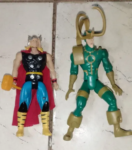 Thor e Loki Toy Biz Anos 90