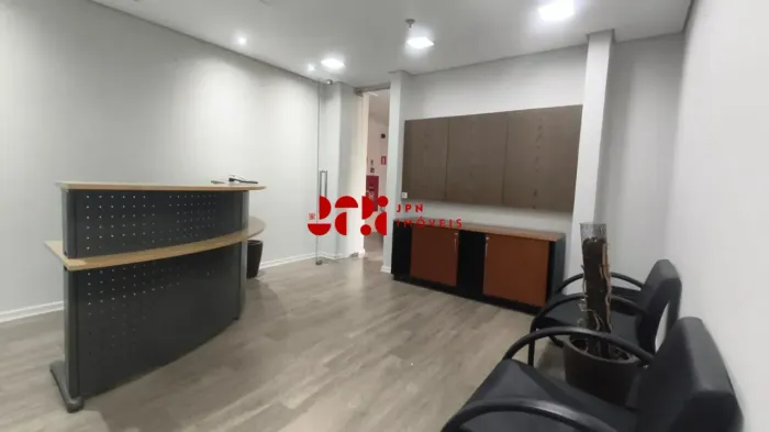 Sala comercial na Berrini - 153m², mobiliada, 02 banheiros, 03 vagas