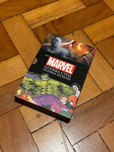 Box Marvel- Guerra civil e guerras secretas