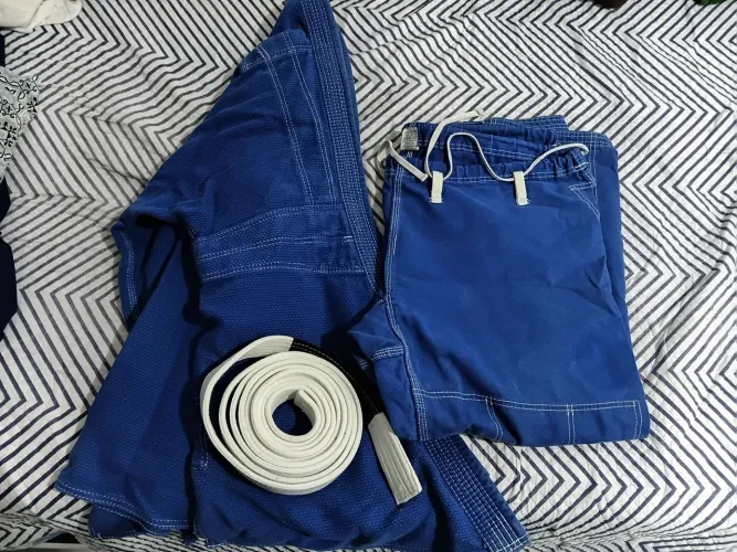 Kimono Dragon Azul A3 + Faixa
