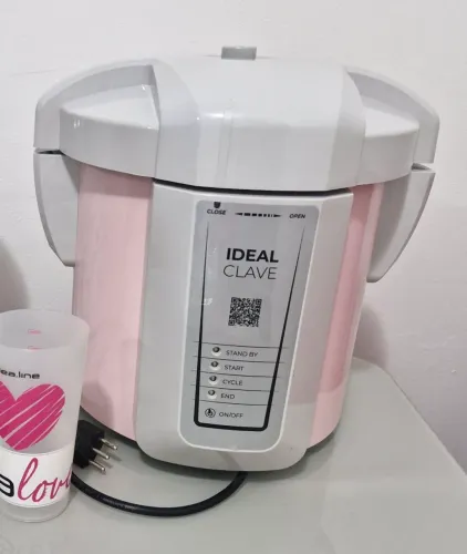 Autoclave Idealine de 8 Litros (Manicure Nail designer)
