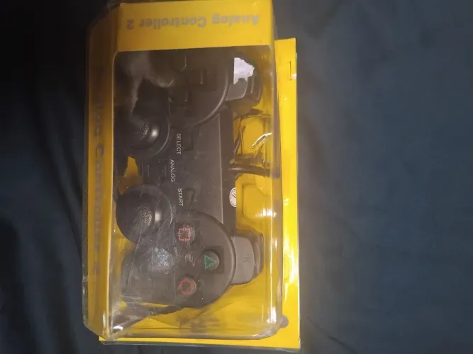 Controle de PS2 seminovo paralelo 