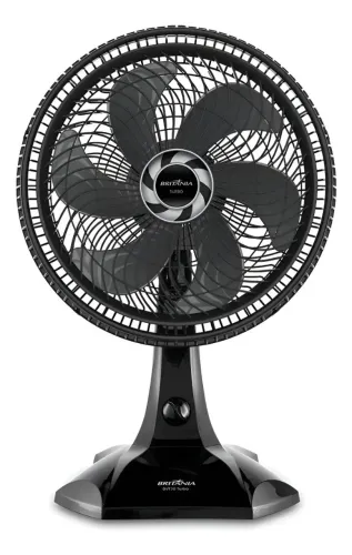 Ventilador Britânia 60W 30cm 6 Pás 3 Velocidades Mesa ou Parede Baixo Ruído 220V
