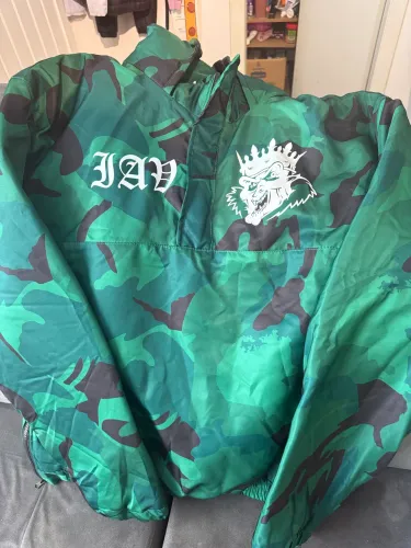 Jaqueta anorak império alviverde