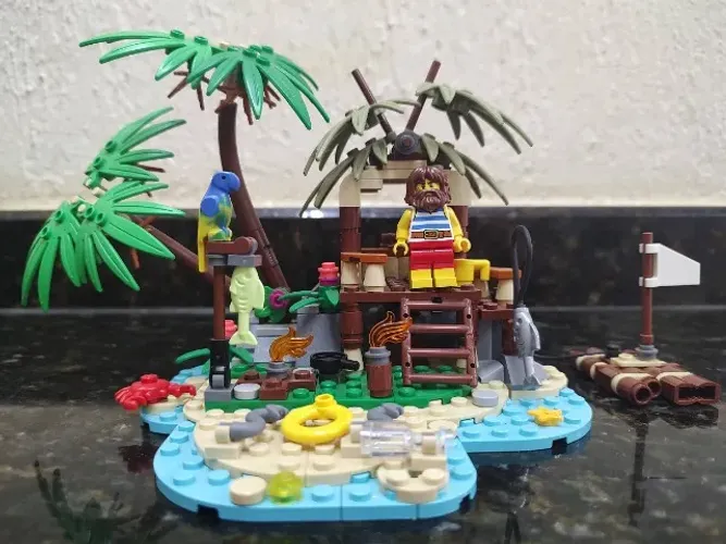 Lego Ideias Ray the Castaway 40566