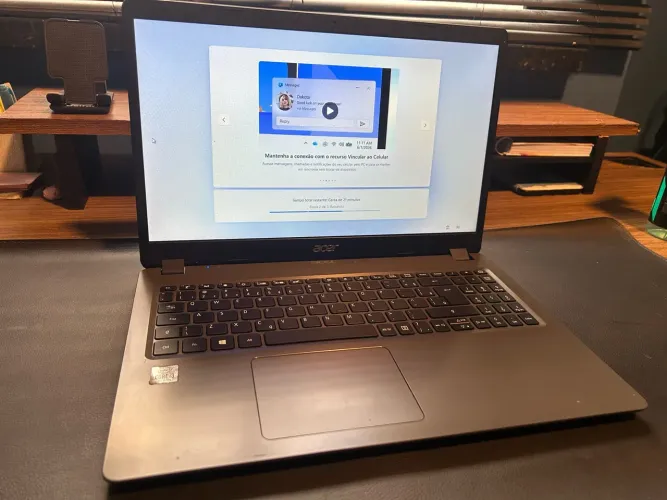 Notebook Acer i3 10a Gen 8GB RAM