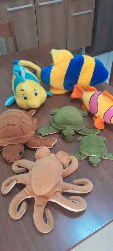 Fundo do mar pelúcias 