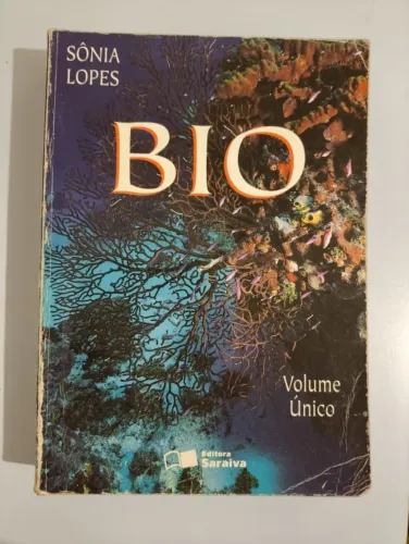 Livro Bio Volume Único Sônia Lopes Saraiva - Cursinho ENEM Vestibular
