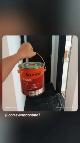 Pintor profissional residencial 