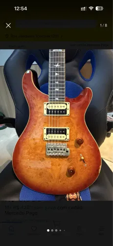 Guitarra PRS SE Custom Edição Limitada Exclusiva
