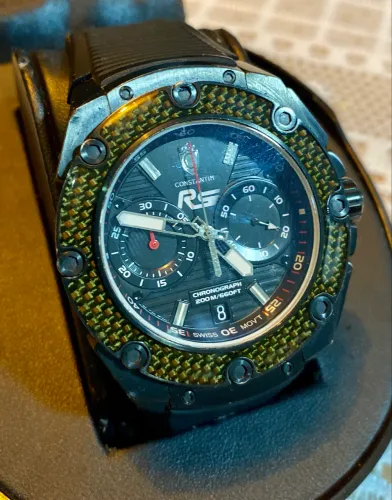 Relógio Constantim RS Chronograph Black Ref. RS-BL-003