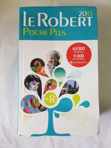 Livro dicionário francês.