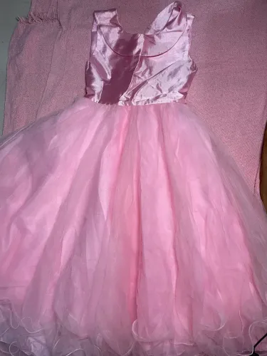 Vestido rosa para evento 