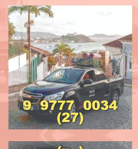 Frete para Jardim da Penha, São Pedro e Praia do Canto! Contate-nos!